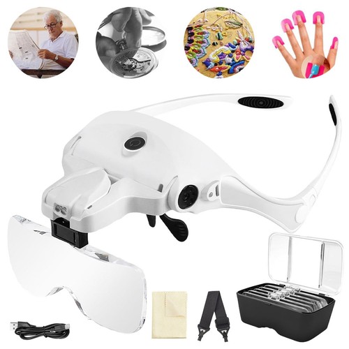 Magnifying glasses with led - glasses,