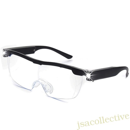 160 magnifier glasses with - 160%,