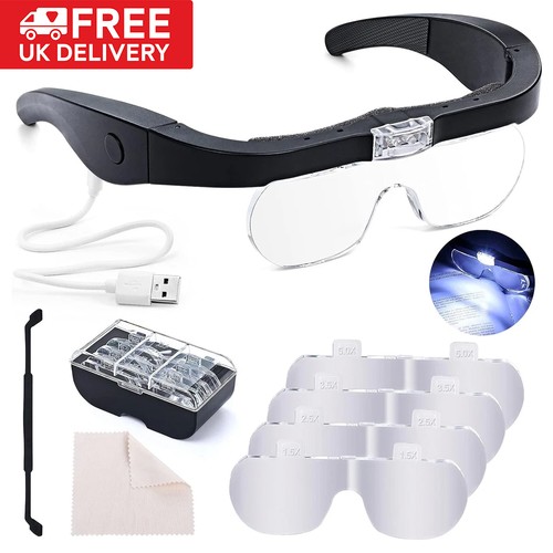 500 magnifier glasses with - magnifier,