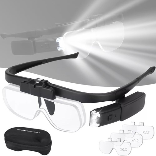 Magnifying glasses with led - magnifying,