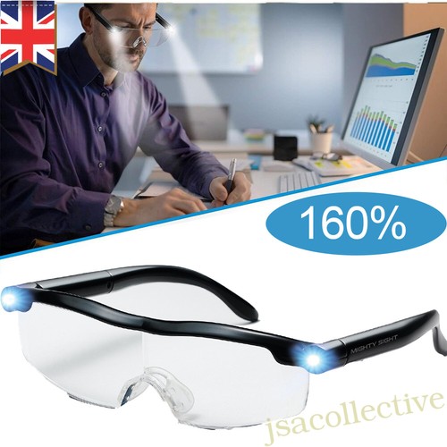 160 magnifier glasses with - 160%,