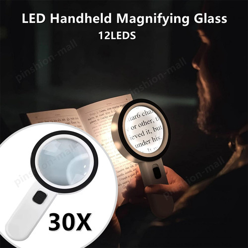 30x extra large magnifying - large,