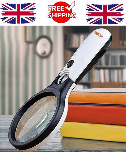 Handheld 45x magnifier reading - handheld,