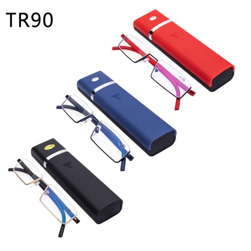 Tr90 presbyopic glassesblue - presbyopic,