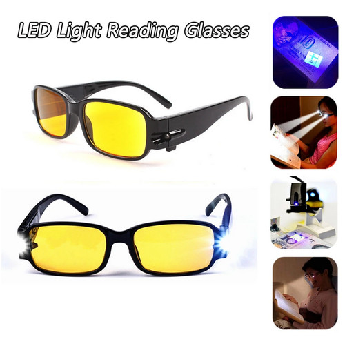 Yellow lens reading glasses - reading,